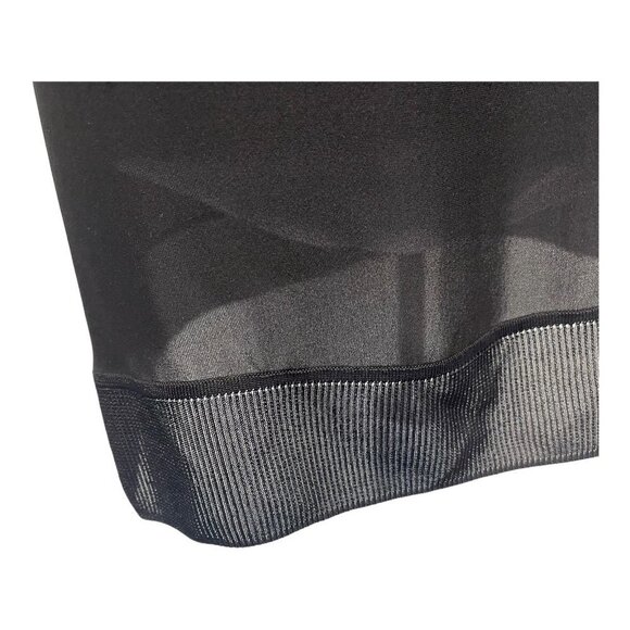 Theory Lewie Silk Sleeveless Blouse Black Size MED Shell - Picture 6 of 9